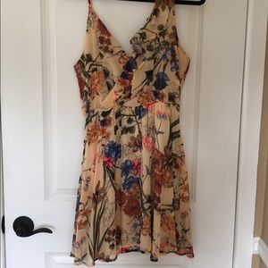 Spring/Summer Floral ASTR Dress - Size M